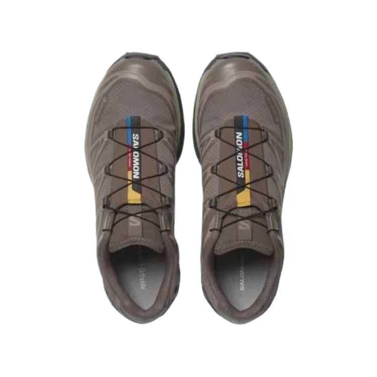 SALOMON XT-6 GORE-TEX Iron Etherea Unisex Tenisky Šedá Mořská tráva L47732600