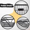 Rear Basket Cargo Carbon Steel Easy to Install Luggage Storage Organizer Dogs Carrier for
