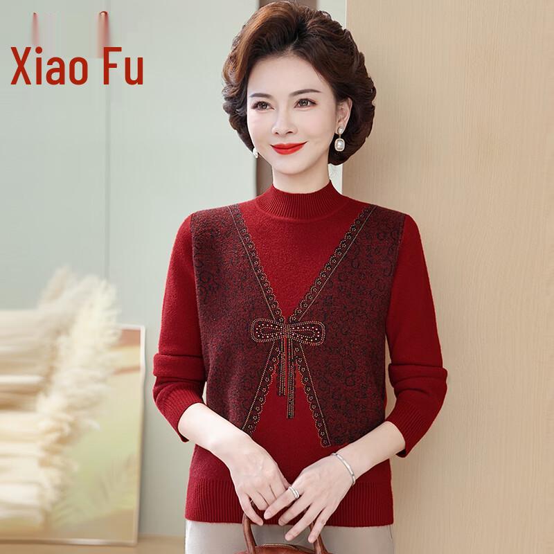 

Women s Plus Velvet Wool Blend Warm Base Sweater L (under 95 jin)