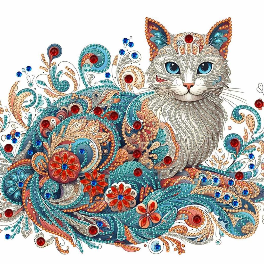 Diamond Painting, Special-Shaped Diamond Painting, Handmade Sticker Material Package 30 * 30 Diamond Sticker Diy Decorative Painting Cross-Border