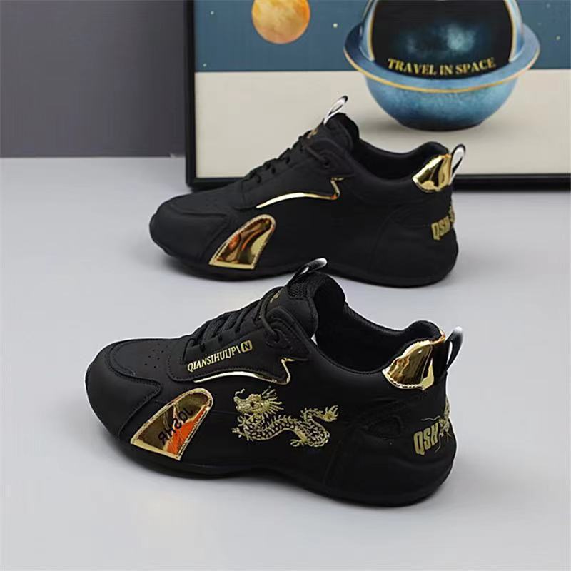 Men and Women of the Same Style, Couple Shoes, Little White Shoes, Dad Trendy Shoes, Spring Breathable Student Running Shoes, Versatile Soft-soled Spo