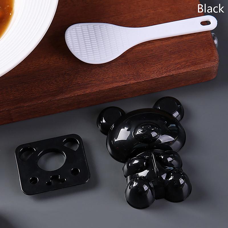Cartoon Bear Kids Rice Ball Maker Mold Onigiri Mold 3D Bento Box Sushi Kitchen Tools Gadgets Sanwich Decoration Cutter Gift