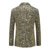 Gold Sequined Suit Korean Suit Men's Jacket