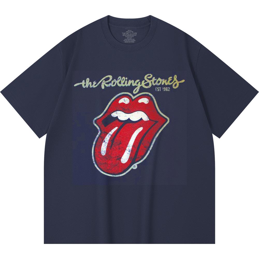 T-shirt Heavy Metal 100% Cotone 230 Gsm Stampa Band Rock Musica Popolare Unisex T-shirt Pesante in Cotone
