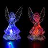 Plastic Light Up Angel Night Light With Colorful Illuminations For Kids And Teens