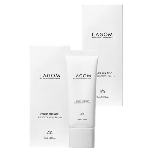 LAGOM Cellus Sun Gel Plus SPF50+ PA++++ (40ml x 2)