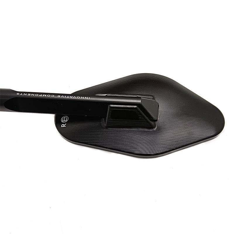 For KAWASAKI z750 NINJA250 HONDA R1 R6 FZ6 SUZUKI YAMAHA CNC ALUMINUM custom motorcycle rearview Side mirrors Black Blue white