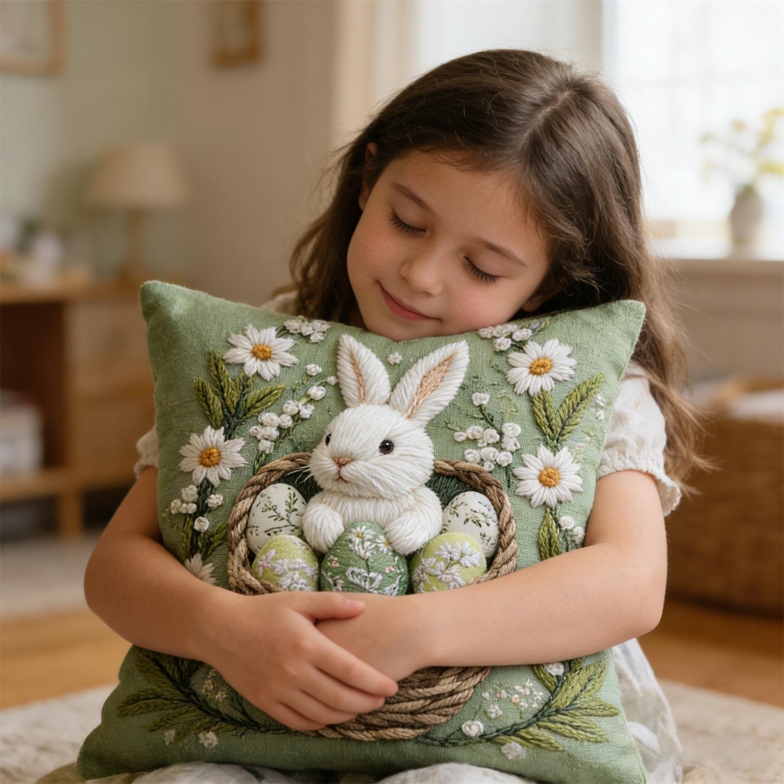 2D Printed Pillow - Plush Velvet Cushion Cover With Photorealistic Design Soft For Sofa Bed And Home Decor one size 1190₽