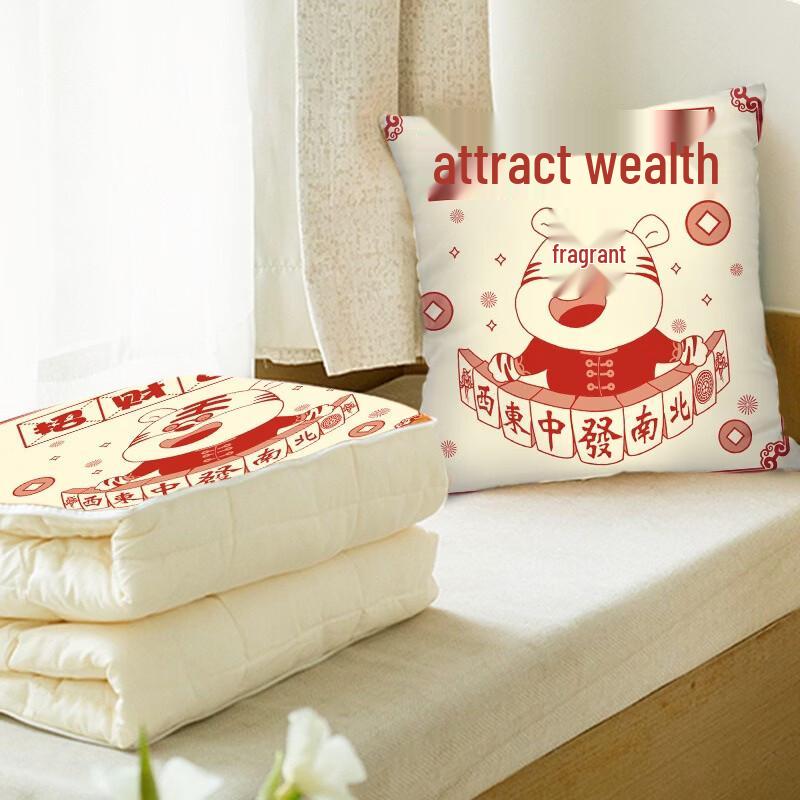 Lucky Cushion Blanket 2-in-1