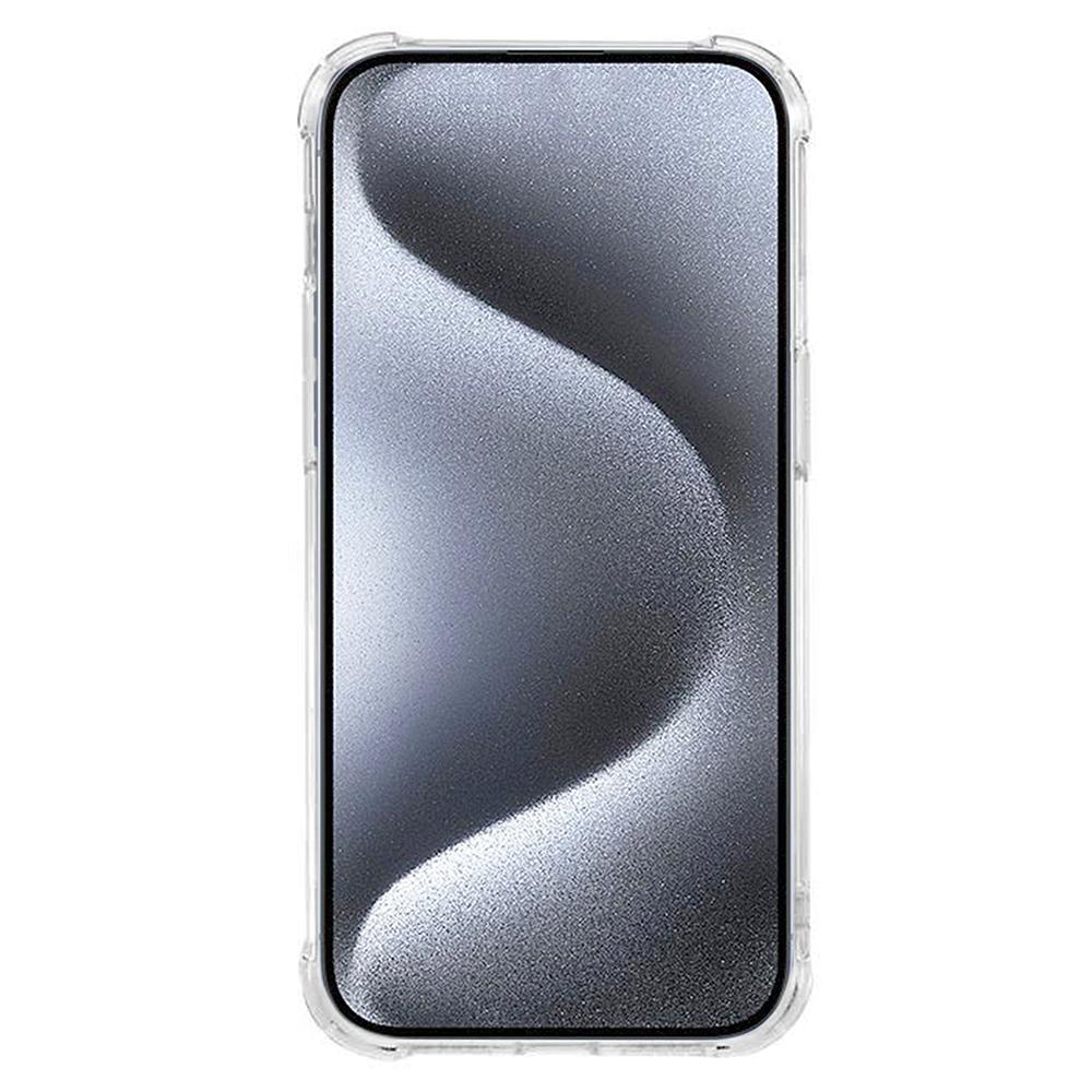 KALEBOL For iPhone 16 Case 1.5mm TPU Transparent Anti-Drop Phone Cover