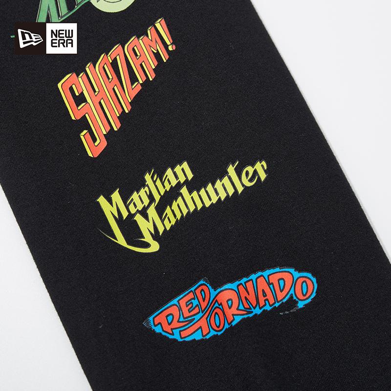 New Era SS22 Superhero Letter Pullover Sweatshirt Unisex sweatshirt Black 13075386