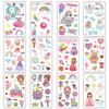 Glitter Princess Tattoo Stickers for Kids – Perfect for Party Desserts