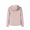 Anta Champion Outdoor Series Solid Color Zipper Hooded Water-Resistant Warm Cotton Jacket Women jackets Ice-Taro-Pink 162510803-5