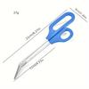 1pc Toenail Scissors Toe Nail Clippers For Thick Toenails Long Handled Precision Scissor Cutter Nail Art Clipper Nipper Trimmer Cuticle Scissor