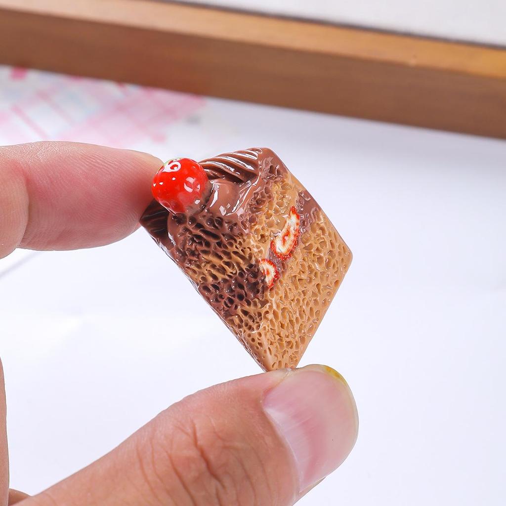 Large Edible Resin Mousse Cake Dollhouse Accessory Ornament