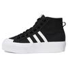 (WMNS) Nizza Platform Mid 'Core Black White' Women's FY2783