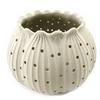 Les Trésors De Lily [J0537] - Beige 'Leaf' Candle Holder