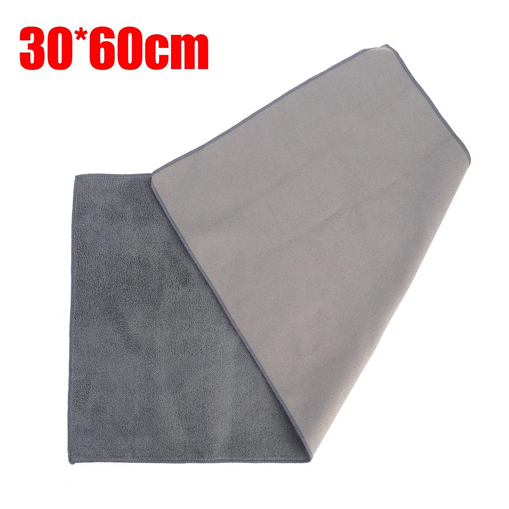 Car Maintenance Towel Deer Skin Velvet Seamless Doublesided Wash Towel Wiping Cloth Super Absorbent No Hair Lose Car Accessories