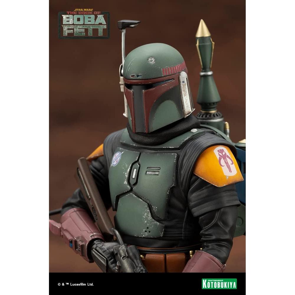 ARTFX+ Boba FettThe Book of Boba Fett 110 scale PVC painted simple assembly figure