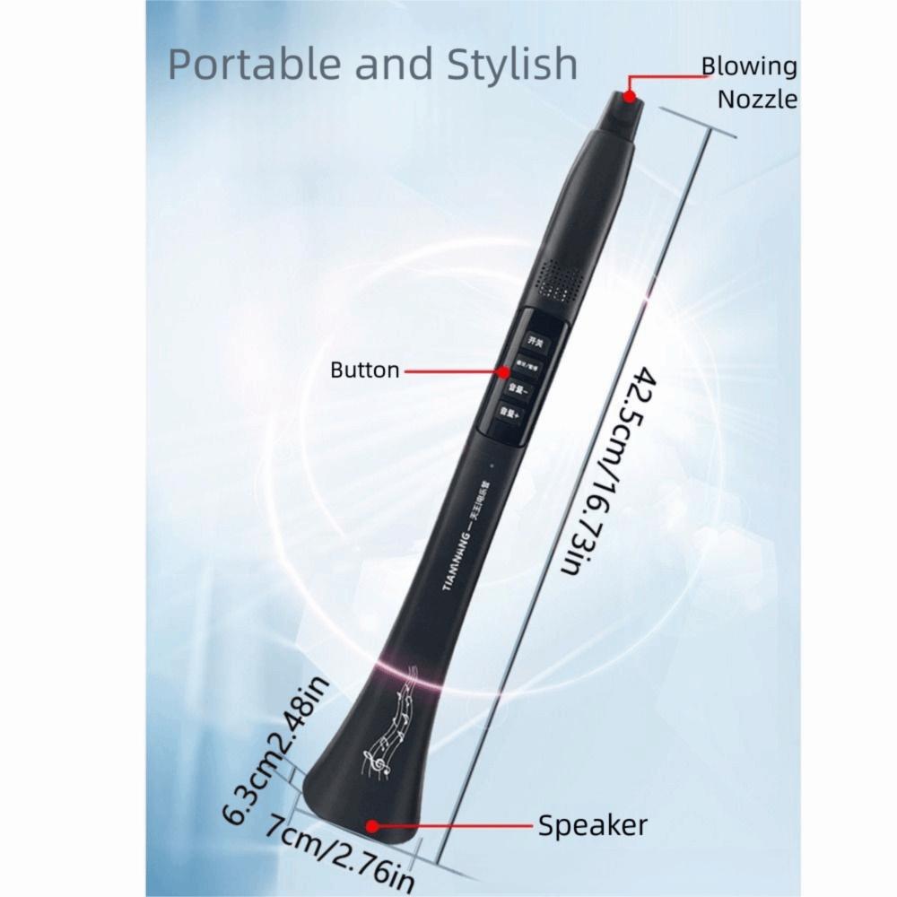 Bluetooth Connection Electronic Wind Instrument Multiple Tone Electric Flute  Gift