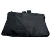 PRADA Triangle logo Shoulder Bag Nylon black Women Used