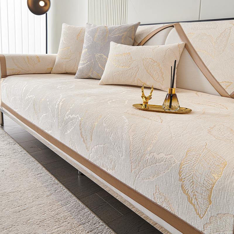 

High-End New Sofa Cushion, Light Luxury, High-End Sense, Universal Non-Slip In All Seasons, Special Cover For Straight Row Leather, Cover Cloth 70*70cm