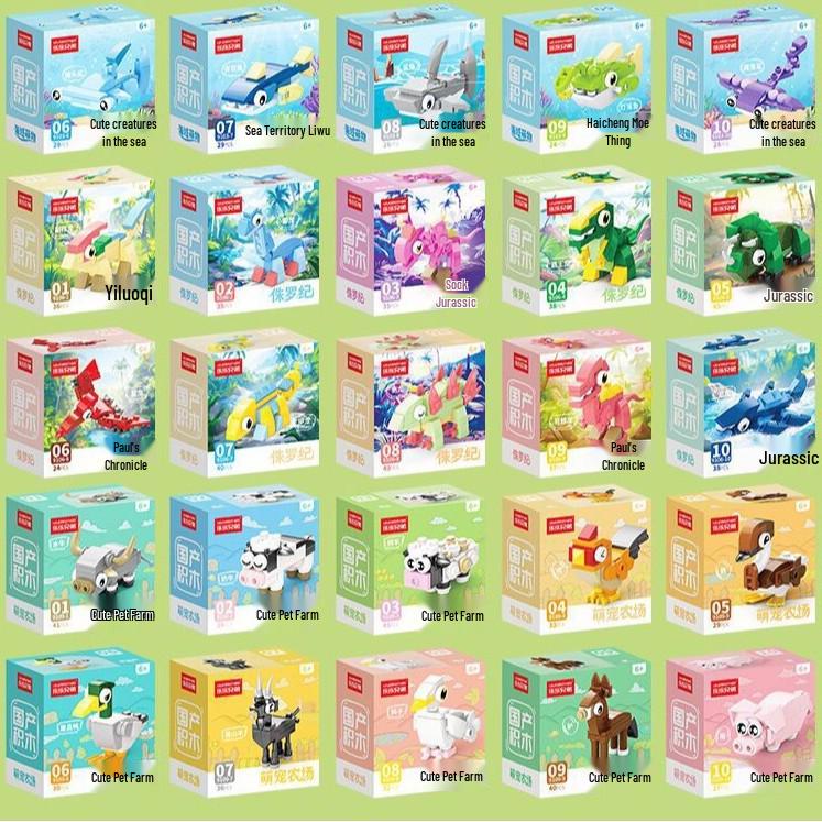 Lego-Compatible Educational Building Blocks: Military, Aerospace, Cartoon, and Ancient Architecture Toys for Children
