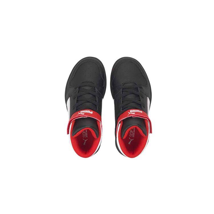 Puma Rebound LayUp Little Kid Negru High Risk Red Pantofi copii alb 370488-08