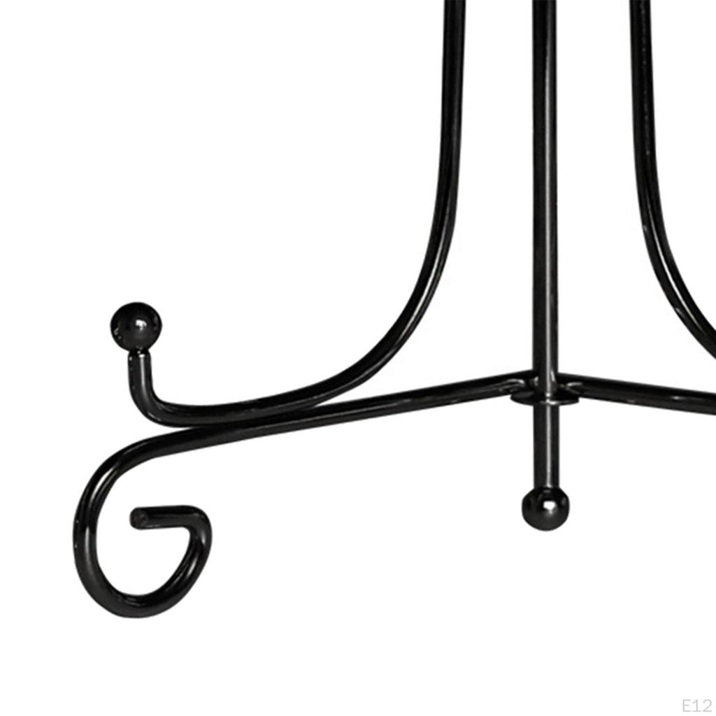 Display Stand Holder, Picture Frame Holder Easel Sturdy Dish Bracket Plate