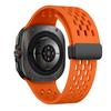 Magnetisches Armband für Samsung Galaxy Watch Ultra 47mm Zubehör Atmungsaktives Silikonband Armband galaxy watch 7 ultra band 47 mm