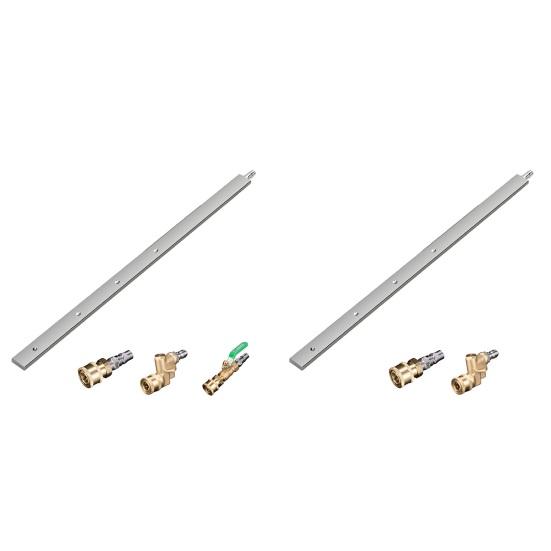 Auto Kühler Reinigungsstab 24-Zoll Tragbarer Kühlerreinigerstab 4500 PSI Kühler Spülreinigungswerkzeuge