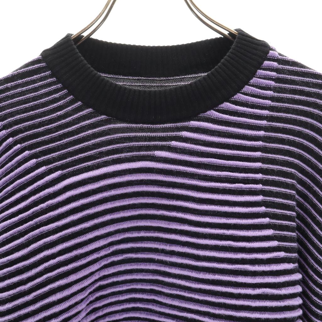 MM6 Maison Margiela made in Italy Border Pattern Long sleeve knit Setup S Women Used