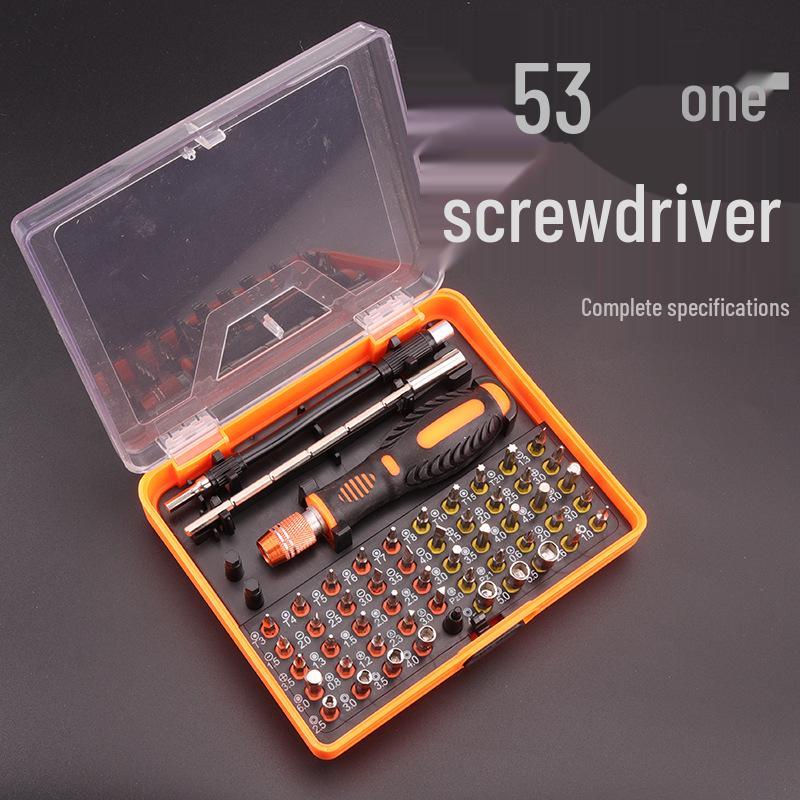 38-in-1 Multifunction Ratchet Wrench & Screwdriver Bit Set for Household & Mechanical Repairs