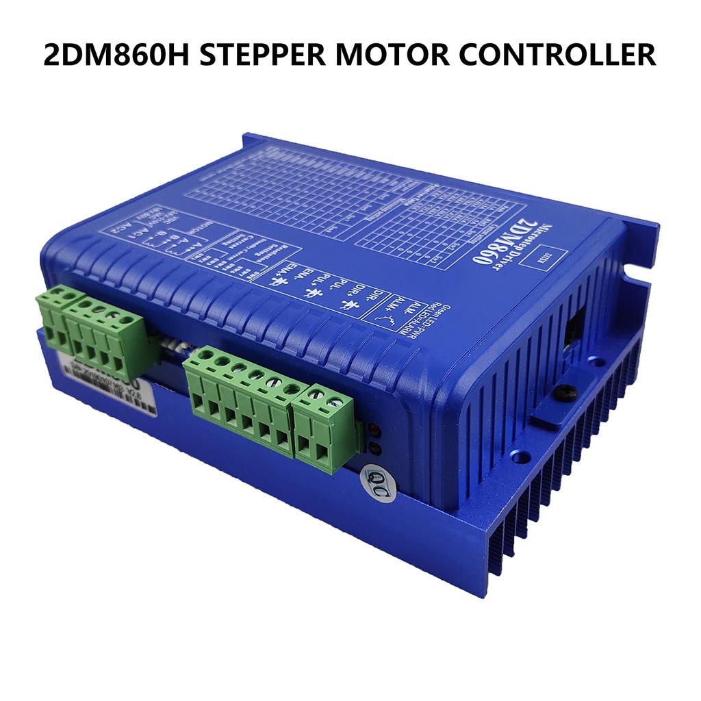 2DM860 Stepper Motor Driver Controller Microstep Controller Engraving Machine Systems 2 Phase Stepper Motor Driver