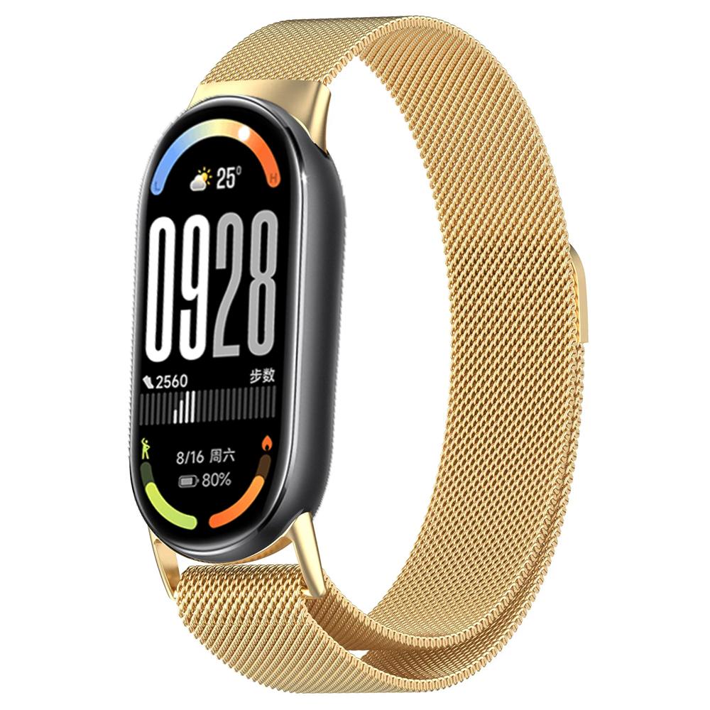 Edelstahlarmbänder für mi band 10 miband 10 nfc Uhrenzubehör magnetisches Band correa Armband für Xiaomi mi band 10 Armbänder