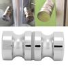 Bathroom Glass Door Handle Single Hole Showcase Shower Room Door Handle Hardware Accessories