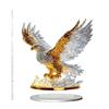 2D-Acryl-Glede-Statuen, Tischdekorationen, Tierfiguren, Skulpturen, Tischornamente für Zuhause und Büro
