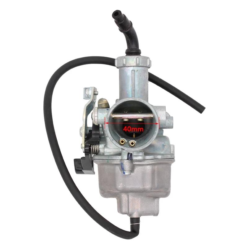 Pitbike 125CC PZ26 Carburetor CG125 For Honda Keihin 26mm CB125 TRX250 TRX 250EX XR100 XR200 Enduro Motorcycle Carburetors