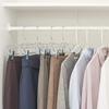 Space-Saving Trouser Hangers With 360 Degree Rotating Hooks For Bathroom Balcony