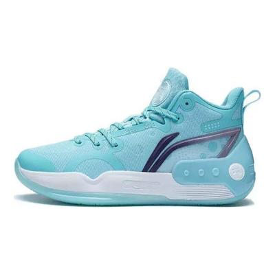 Li Ning Yu Shuai 16 Αντιολισθητικά, Ανθεκτικά, Απορροφητικά, Μεσαίου Μεγέθους, Παπούτσια Μπάσκετ με Αντικραδασμική Προστασία, Παιδικά, Μπλε YKBS100-3