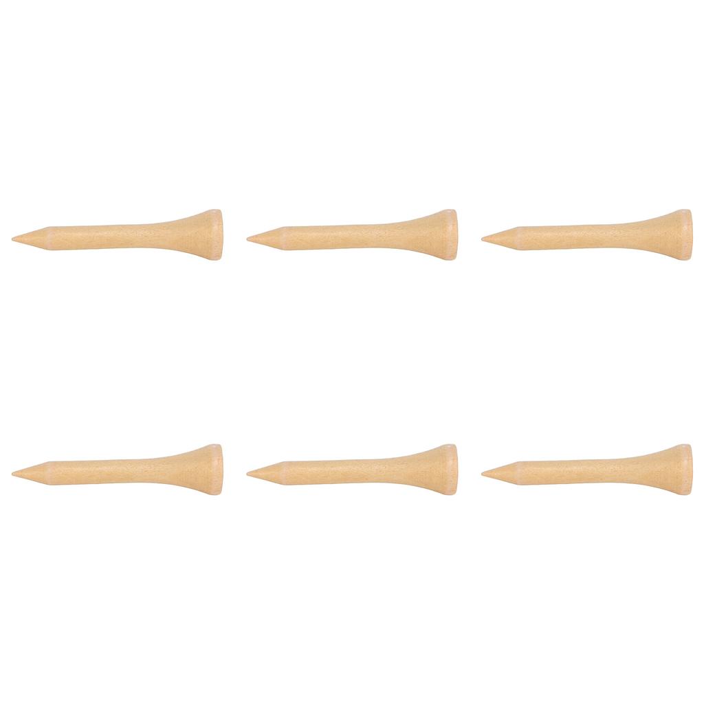 50pcs Tees Professional Strong Replacement Wooden Ing Tees for Accessories
