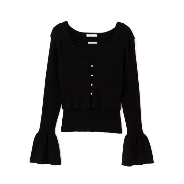 [JILL by JILL STUART] Bell Sleeve Ensemble Knit