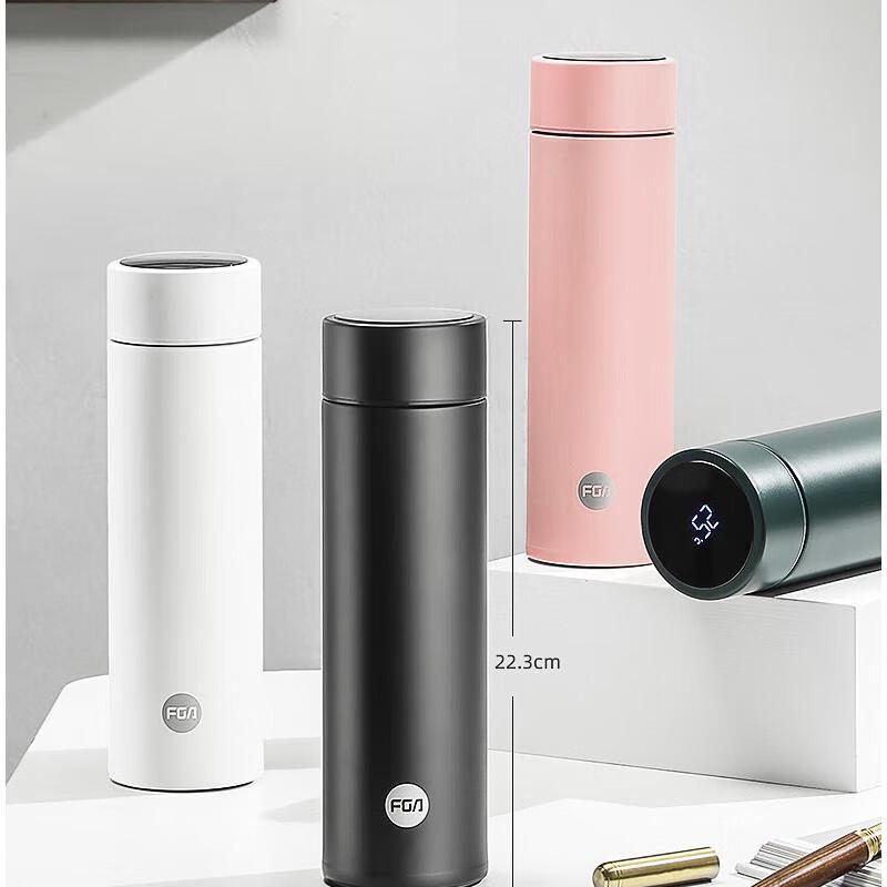 Fuguang 480ml 316L Stainless Steel Smart Digital Thermos