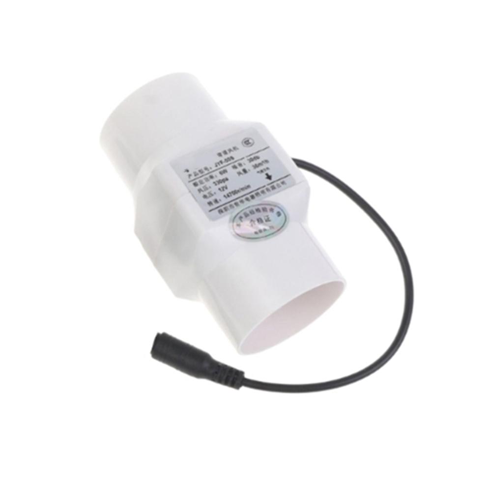 Duct Fan Powerful Inline Exhaust Fan 12V 6W Duct Blower 50mm Indoor Ventilation Air Exhaust Mini Extractor