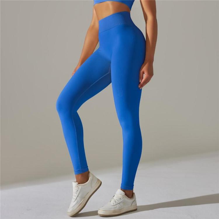 High Waist Seamless Yoga Pants for Women Stretchy Gym Leggings Fitness Exercise Sports Tights