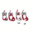 1 PC Adorable Santa Claus Dolls Hanging Decoration Christmas Stockings Small Size