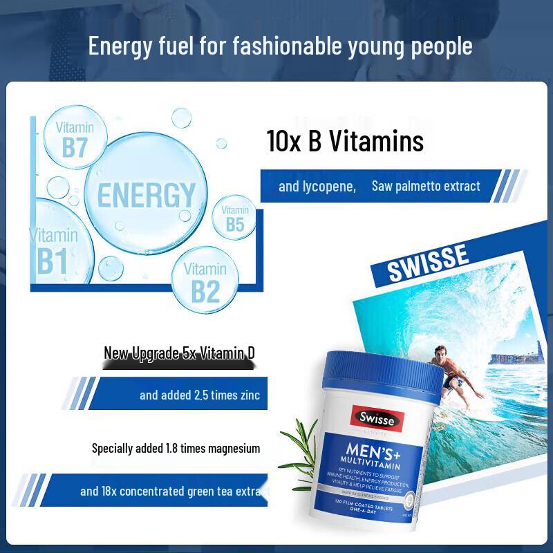 Swisse Men's Ultivite Multivitamin 120 Tablets