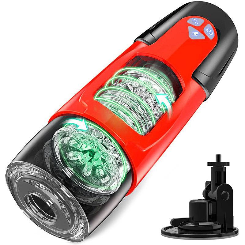 Pronunciation Aeroplane Cup Male Hands-free Heating Electric Clip Suction Aeroplane Cup Male Masturbator Male Adult Toys