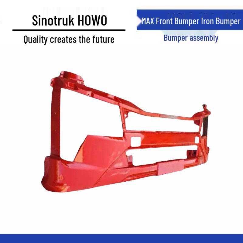 Suitable for HOWO MAX Bumper Assembly: Front Grille and Iron Bumper Parts