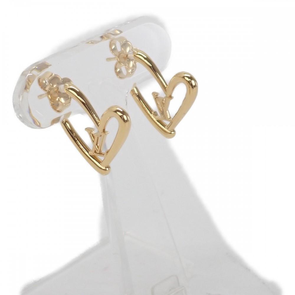 LOUIS VUITTON  M00464 Pierce gold Gold Plated Women
